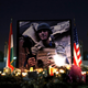 James Foley’s visage at a memorial service in Irbil, Iraq on Aug. 24.